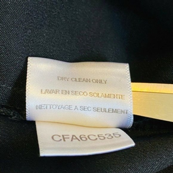 BGBG MAXAZRIA Silk Sheath Dress Ruffle Tie, Halter Top, Mid Length, Sleeveless - Picture 9 of 12